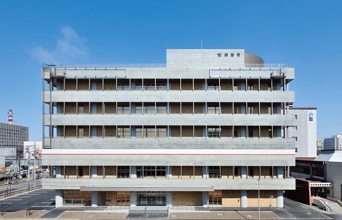 津波被害に対応した「釧路市役所防災庁舎」